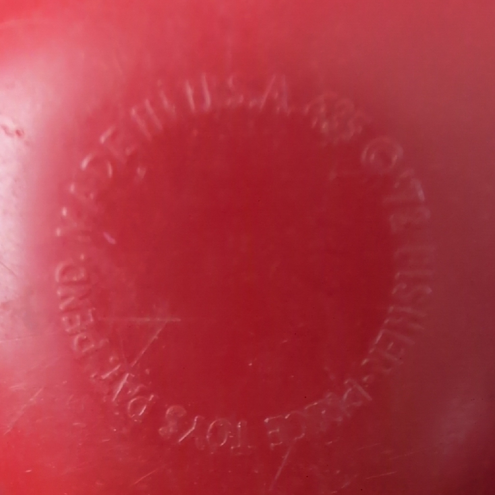 Vintage Fisher-Price Happy Apple Toy With Bell Inside - Picture 4 of 4